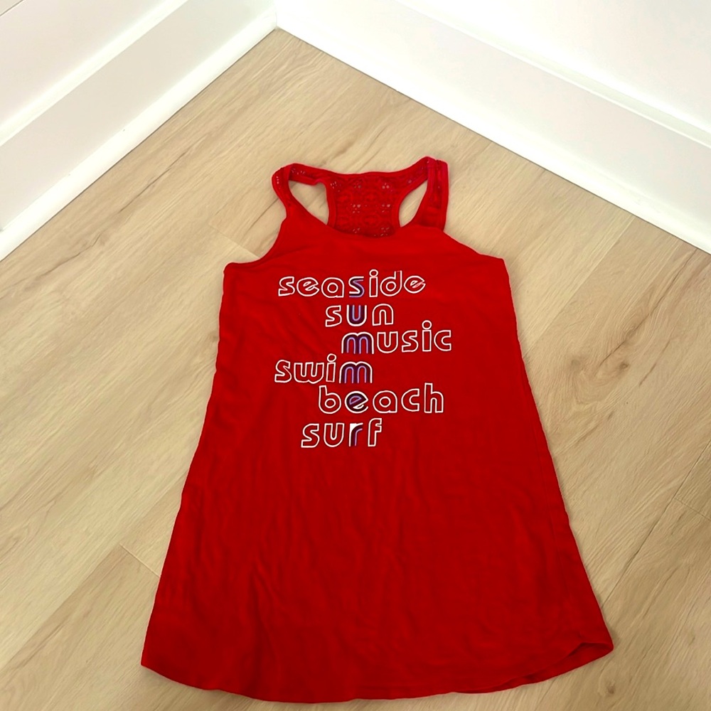 Kids swim coverup